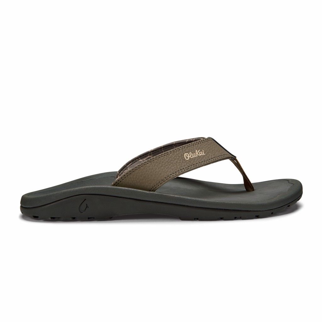 Sandalias Olukai ‘Ohana - Chanclas Hombre Verdes 20549-267